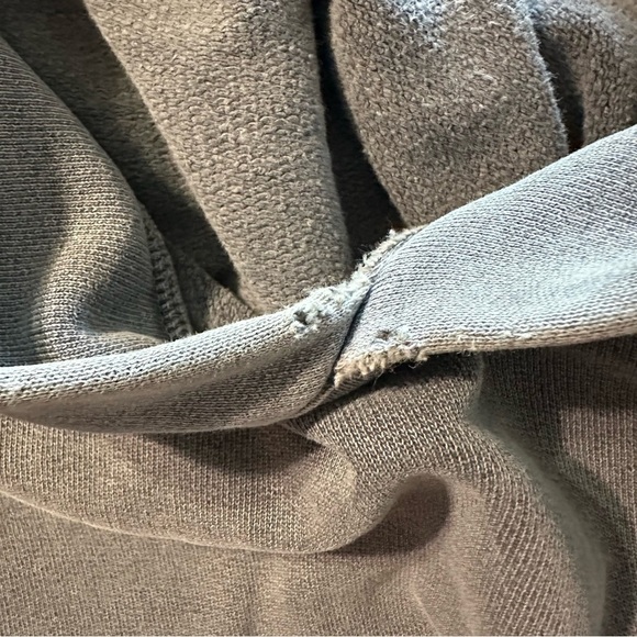 TALENTLESS Gray Sweatshirt Hoodie Casual Style - Picture 4 of 7